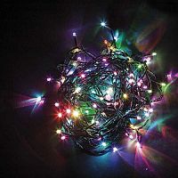 Гирлянда светодиодная "Занавес" Feron CL14 70LED 4Вт Многоцветная (RGB) IP33 70 диодов 1.4х1.4м картинка 